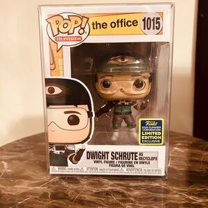 Funko Pop! The Office Dwight Schrute as Recyclops #1015 Convention Exclusive